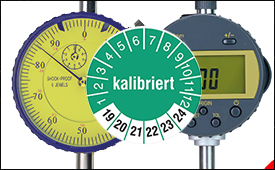 Certificate of dial indicator