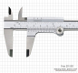 Preview: Vernier caliper with set wheel, 150 mm