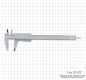 Preview: Vernier calipers TOP, 300x0,02 mm, auto