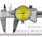 Preview: Dial vernier calipers, TOP, 200 x 0,01 mm