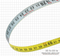 Preview: Steel measuring tape,  30 m, EG class  II, nylon coated, two side mm scale