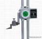 Preview: Height gauge with Double column, 500 mm, fine adjustment