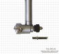 Preview: Internal measuring instrument with long rode, depth 1000 mm, 160 - 250 mm