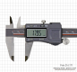 Preview: Digital caliper 200 mm, with frac display