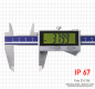 Preview: Digital poket calipers, IP 67,  200 mm, inductive measuring system with Bluetooth data transmission device