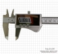 Preview: Digital caliper with solar cell, 150 mm