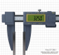 Preview: Digital control caliper, made of carbon fibre, 1500 x 500 mm, IP 65