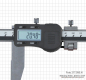 Preview: Digital control caliper 200 x 75 mm without point,