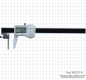 Preview: Digital caliper for wall thickness, 4 - 150 mm, 3V