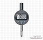 Preview: Digital dial indicator, 12.5 x 0.01 mm, 20 µm