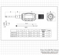 Preview: Digital three point internal micrometer,  6 - 8 mm, IP 65