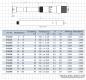 Preview: Three point internal micrometer,  25 - 30 mm x 0.001 mm