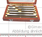 Preview: Gauge block set made of stell, degree 0,   8 psc., small