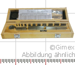 Preview: Gauge block set for checking of microm., 15 pcs., with planar gl