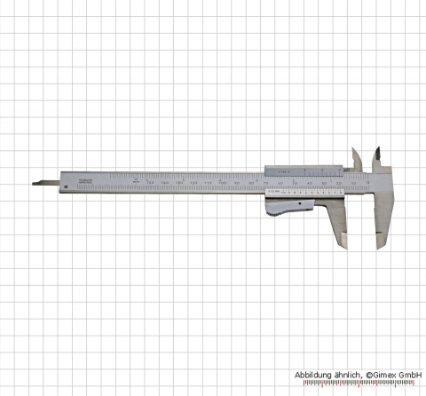 Vernier calipers for LEFT HAND, 150 mm, auto