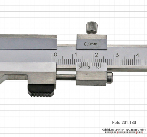 Bremsscheiben-Prüflehre, 0 - 50 x 50 mm