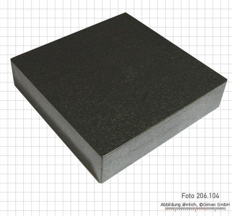 Mess- und Kontrollplatten aus Granit,  630 x 400 x 100 mm