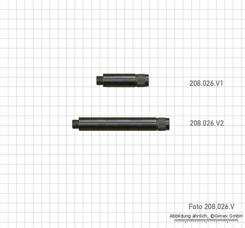 50 mm Verlängerung für Innen-Feinmessgerät 50 - 100 mm