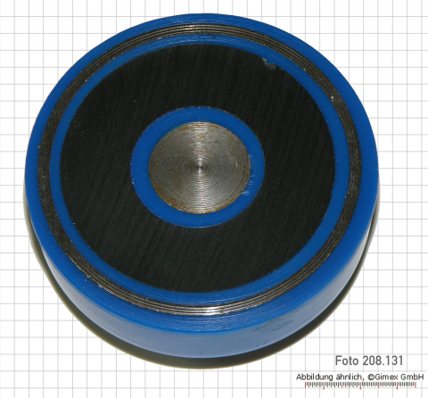 Magnetic dial supports