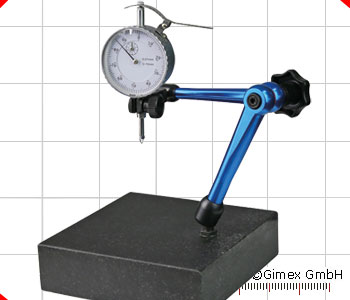 Messtisch mit Granitplatte und Messuhr
