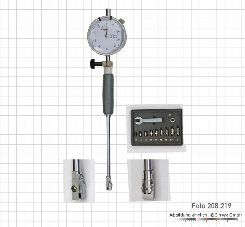 Internal measuring instrument,  10 - 18 mm, carbide