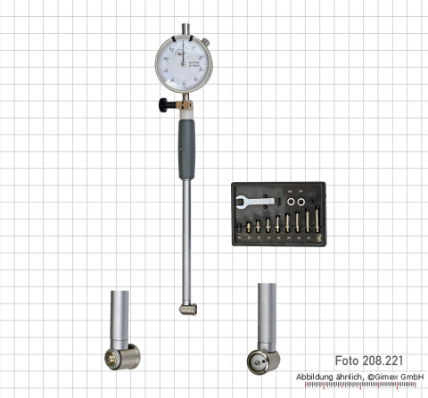 Internal measuring instrument,  18 - 35 mm, carbide