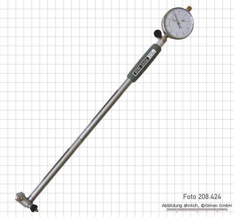 Internal measuring instrument with long rode, depth  500 mm,  50