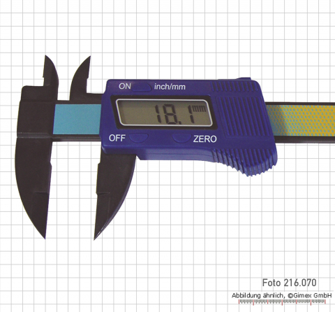 Digital caliper “fibreglass”, 150 mm