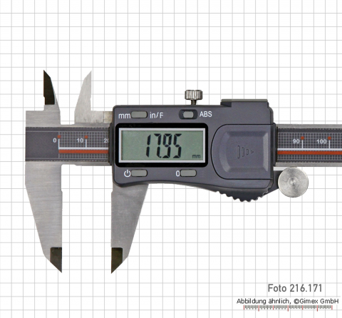 Digital caliper 300 mm, with frac display