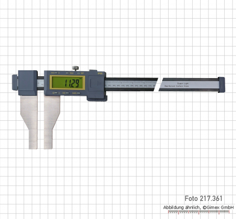 Digital control caliper, 1000 x 150 mm