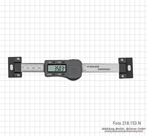 Digital scale unit 3V, horizontal,  150 mm