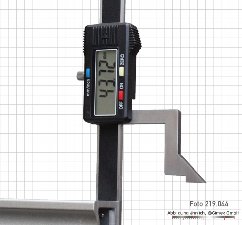 Digital height and marking gauges, light, 200 mm