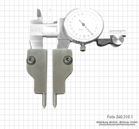 Messadapter für Messschieber 150mm