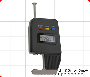 Dig. thickness gauge, 0 - 25 mm
