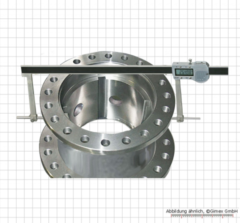 Digital universal caliper 500 x 150 mm, with hole 5 mm, without meas. tips