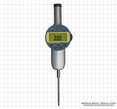 Digital dial indicator, 50 x 0.01 mm, IP 54