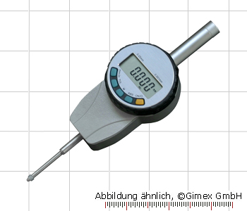 Digital dial indicator,  25 x 0.001 mm, 7 µm