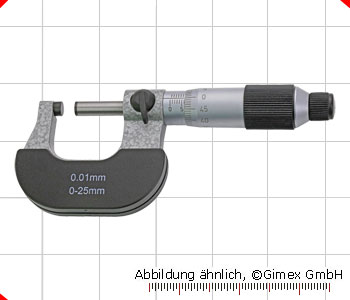 Micrometer antiamgentic 0 - 25 mm