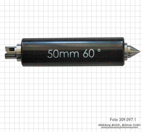 Setting standard for screw micrometer, 125 x 60°