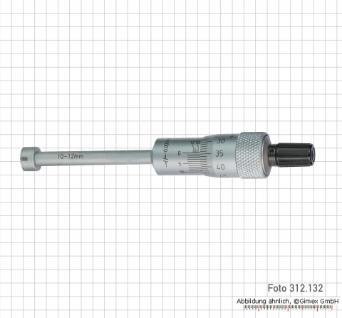 Three point internal micrometer,  6 - 8 mm