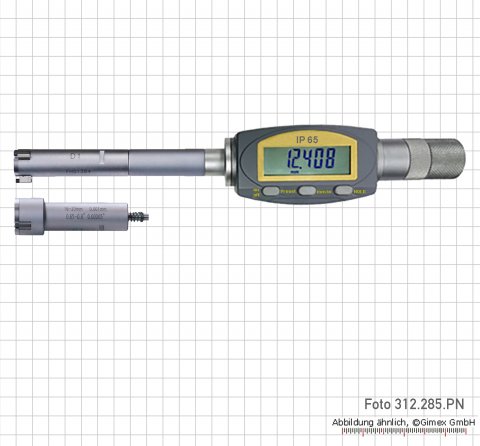 Dig. three point internal micrometer,  12 - 20 mm