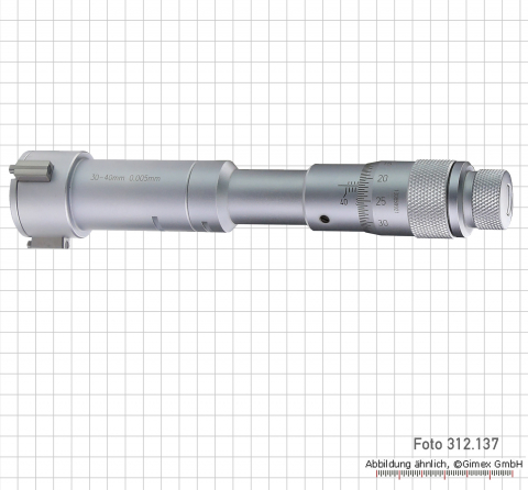Dreipunkt-Innen-Messschrauben, 12 - 16 mm