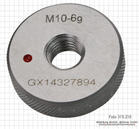 Thread ring gauges, "NO GO", M 42 x 4.5