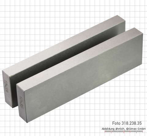 Steel parallel pair, 10 x 13 mm, length 150 mm