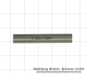 Single pin gauges, ± 0,001 mm,  323.XYZ = XYZ/100 mm
