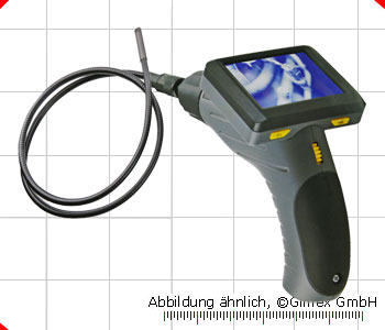 VIDEO INSPECTION ENDOSCOPE WITH 3.5” COLOUR LCD DISPLAY  Camera probe 12 x 1000 mm