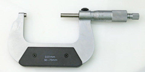 Prec. outside micrometers for rigth and left hand,  50 - 75 mm