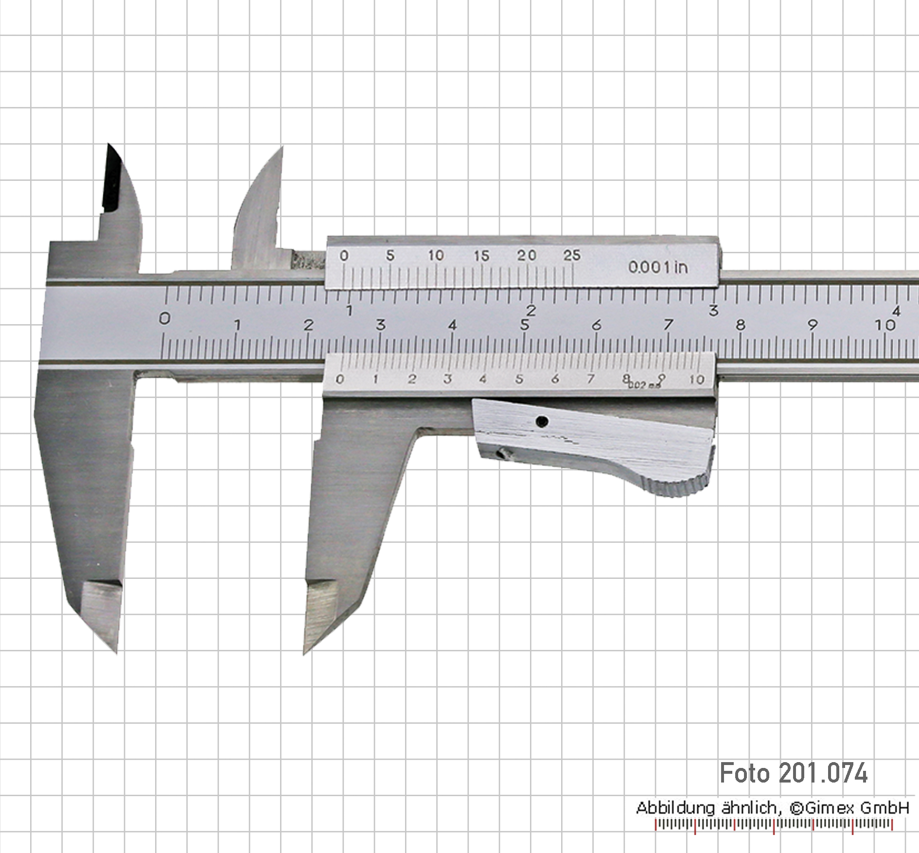 Metal vernier caliper stock image. Image of business - 33815857