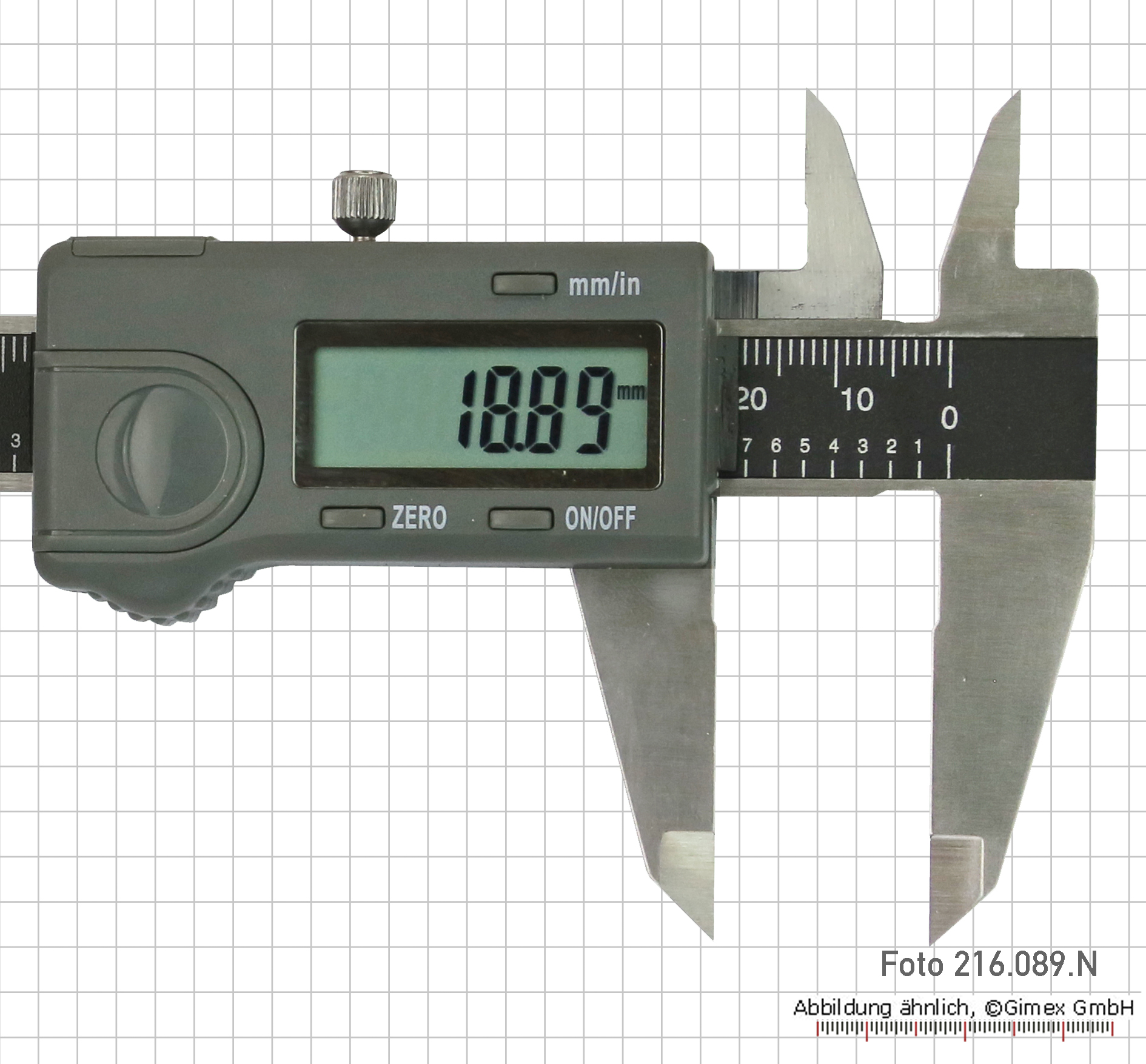 Simply buy Digital caliper for left-hand use 150 mm