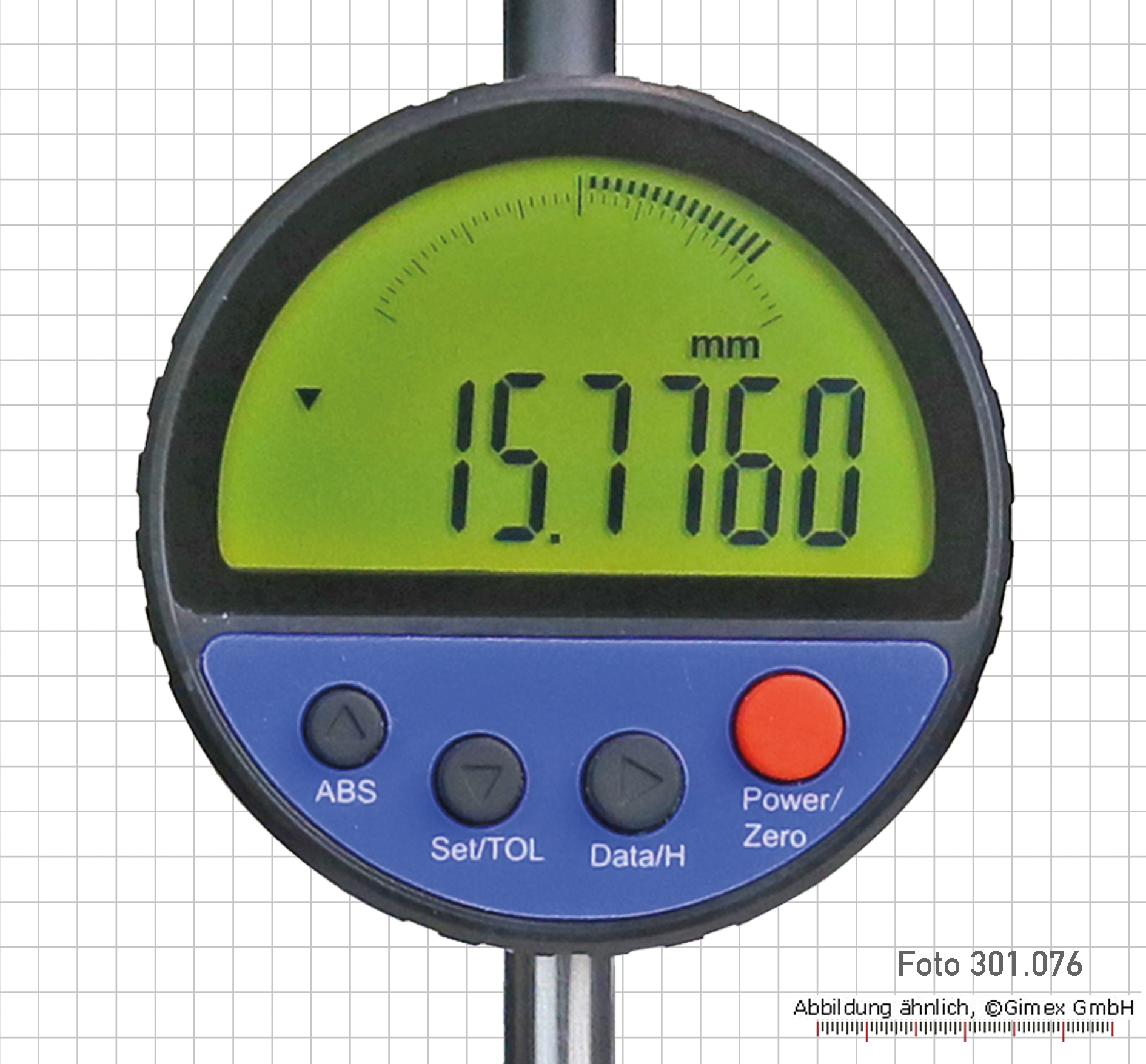 Digital-Messuhr, 15 x 0,001 mm - mit Glasmaßstab-Sensor